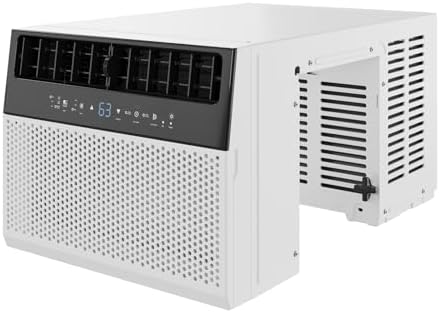 6000 BTU Window Air Conditioner U-Shaped, Window Ac Air Units U Shaped Cools Up to 250 Sq. Ft., Open Window Flexibility, 6 Modes, Sleep Mode, Ultra Quiet, Energy Efficient, Window AC for Home