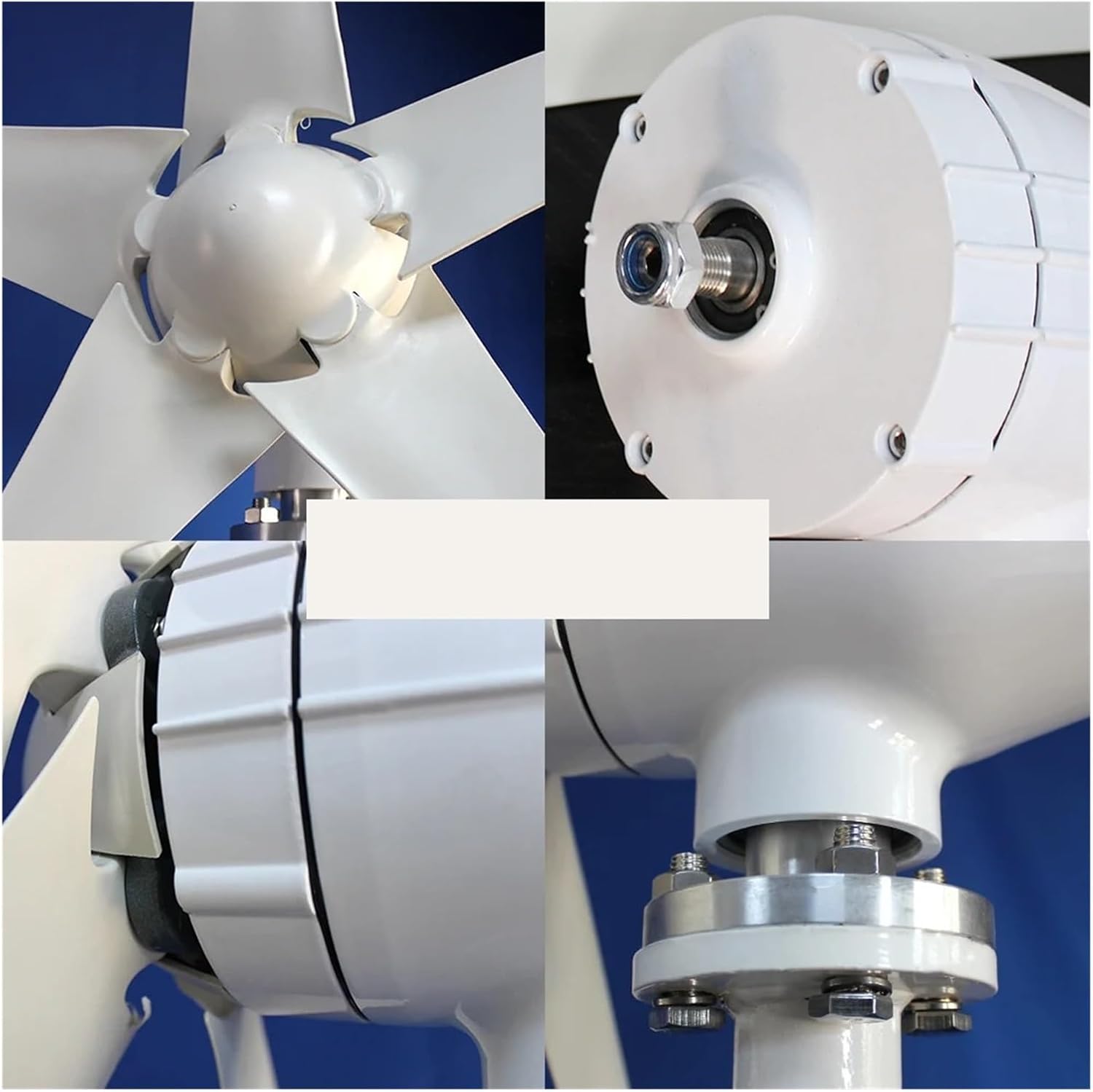 3000W Horizontal Turbine Generator Kit 12V/24V/48V Low Noise Wind Power Generator with Controller Industrial Energy(Model5,24V_3000W)