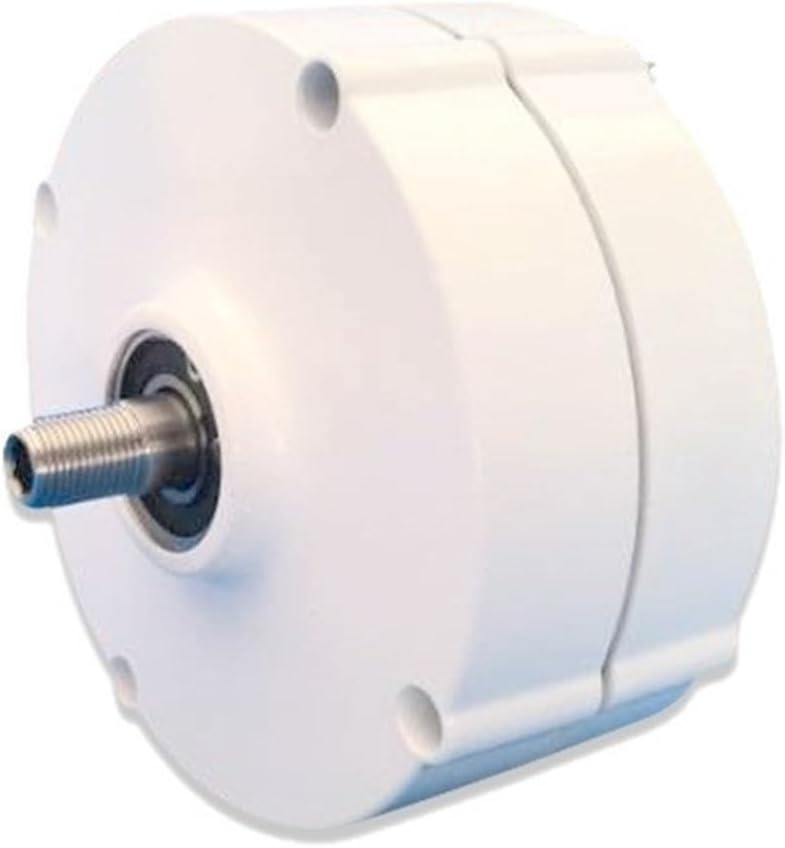 Wind generator, S Type 100W 12V/24V Permanent Magnet AC Generator Rare Earth Wind Water Power Alternator for DIY Off-Grid System,for Home Boat Marine