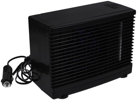 Baluue Portable Air Conditioners - 12V Portable Unit - 2 Speeds Small Portable Air Conditioner for Desk, Office, Car, Camping, White