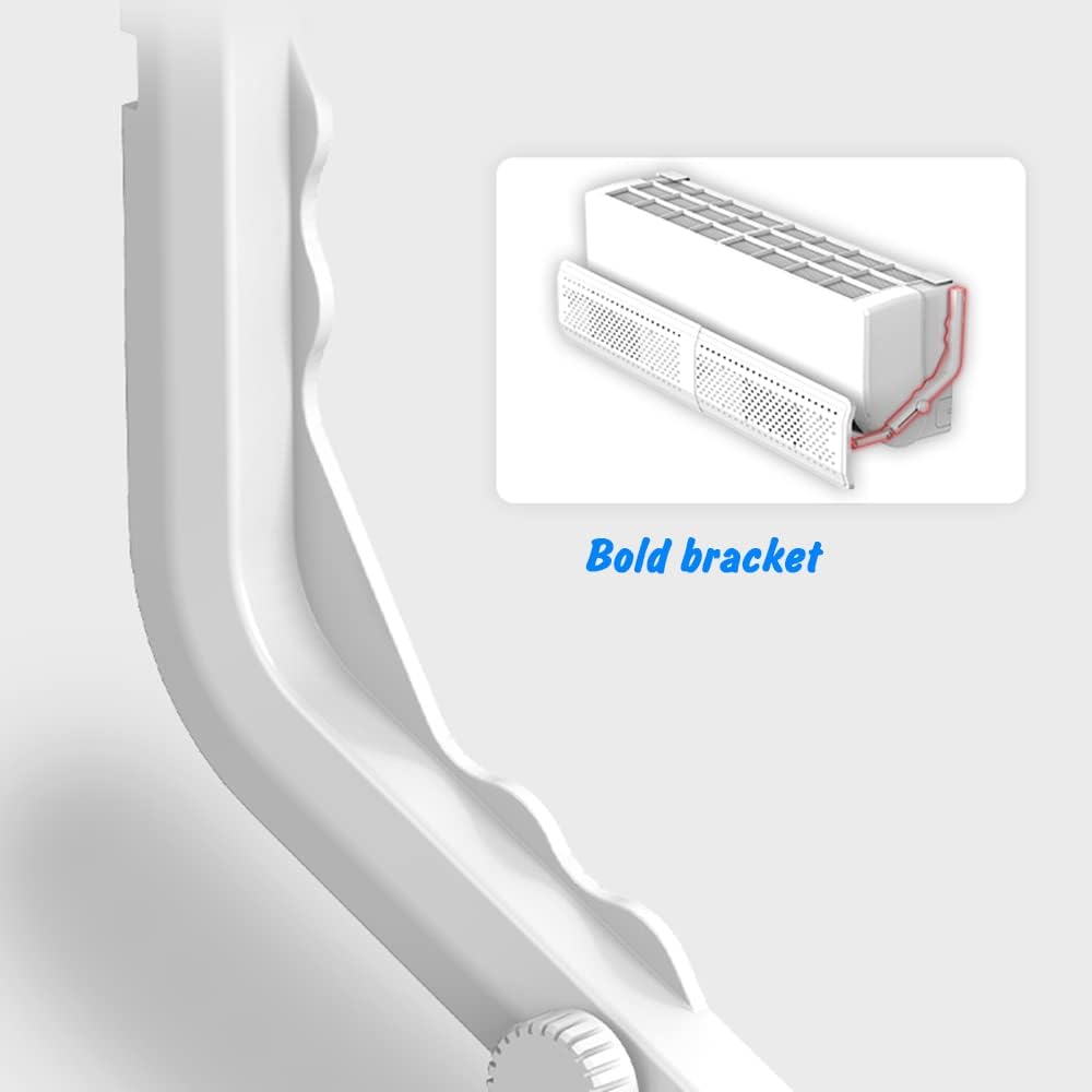 Wall-Mounted Air Conditioner Outlet Transfer Windshield Windbreaker Wall-Mounted Air-Conditioning Air Baffle for Home, Floor, Wall