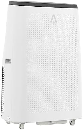 BLACK+WHITE 3-in-1 Portable AC 14000 BTU for Rooms 19–25 m², Portable Air Conditioner with Dehumidifier & Fan, Quiet Sleep Mode 