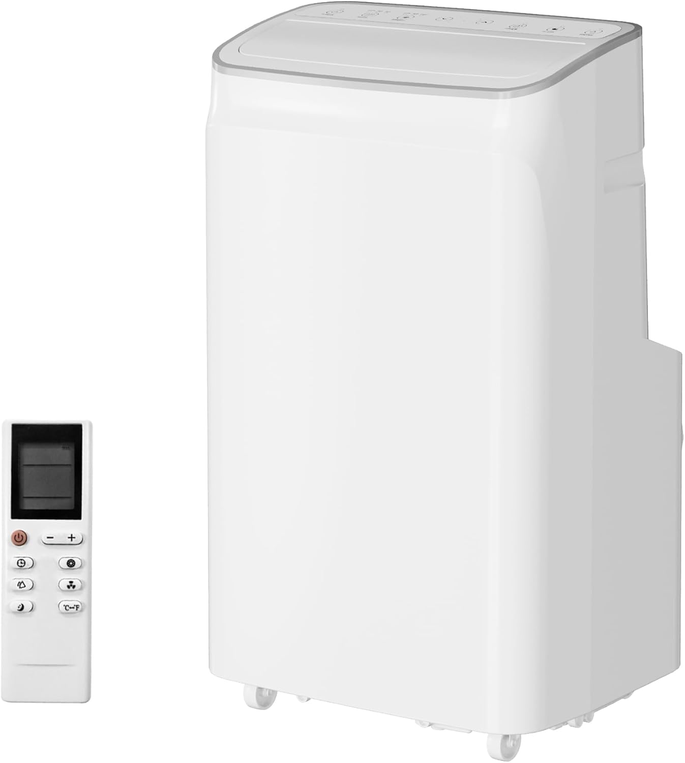 12,000 BTU Portable Air Conditioner, 3-IN-1 Portable AC Unit Cools Up to 500 Sq.Ft, with Complete Window Mount Exhaust Kit and Remote Control for Campervan, Office, Temporary Space