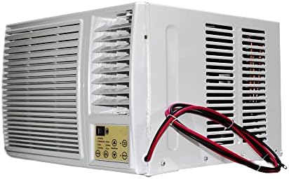 24V DC battery powered Window Air Conditioner 1/2-Ton Heat Pump (24V DC 6000 BTU/h)