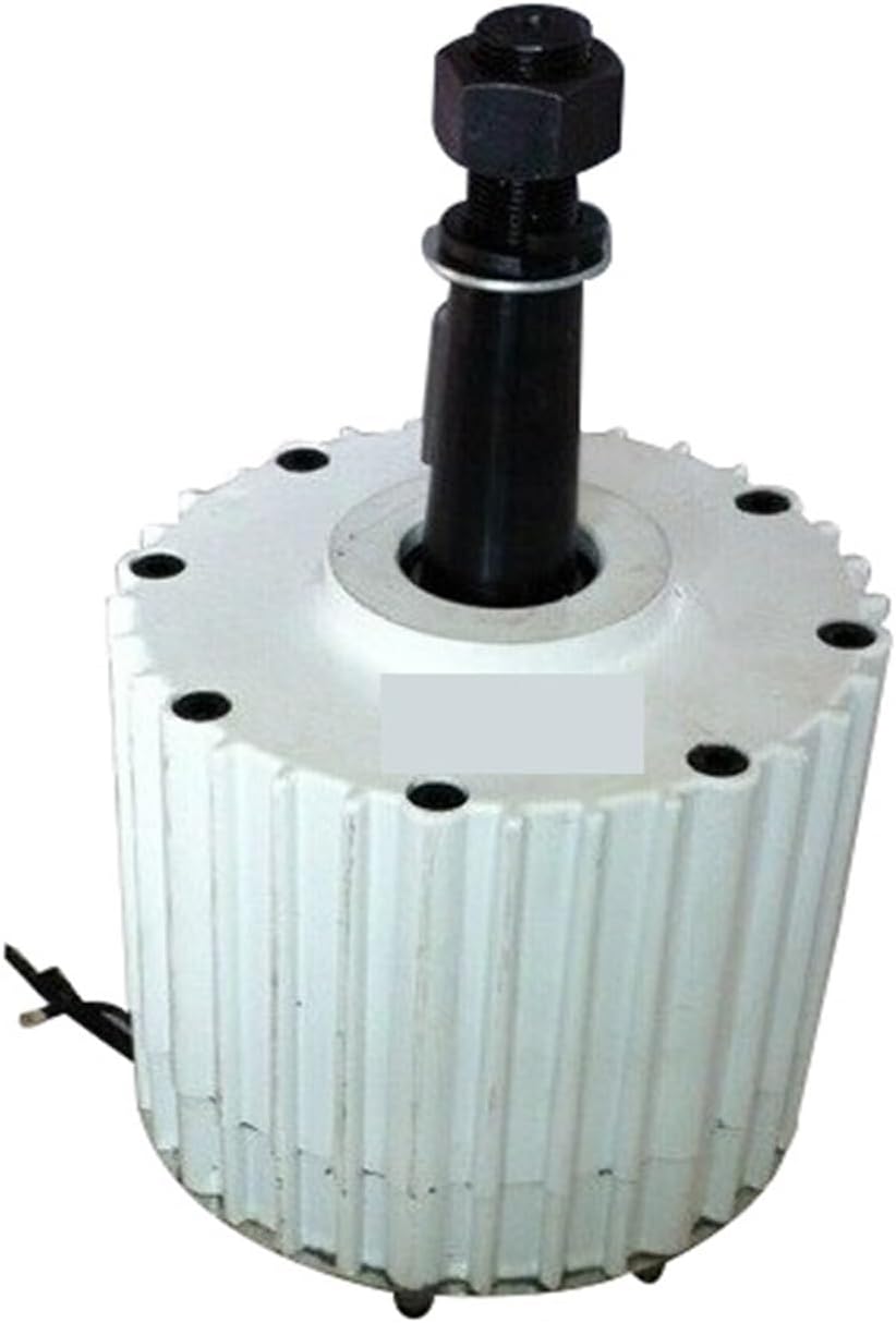 Wind Turbines, 2KW 500RPM 48V 96V 120V Permanent Magnet Generator AC Alternator for Vertical Or Horizontal Wind Generator(48VAC)