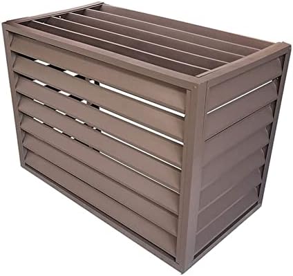 Air Conditioner Cover,Air Conditioner Privacy Fence Decorative Screen,All Weather Anti Theft AC Covers Split Air Conditioner Covers,Air Conditioner Covers for Outside Units,Ac Cover for Outs