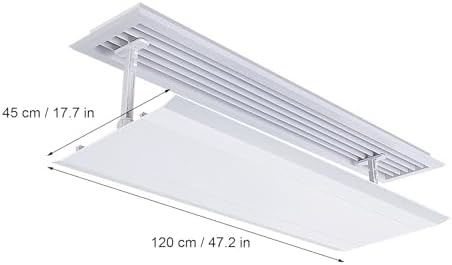 Ac Wind Deflector, Air Conditioner Deflectors, Retractable Adjustable Angle, Air Conditioners Wind Deflector for Ceiling