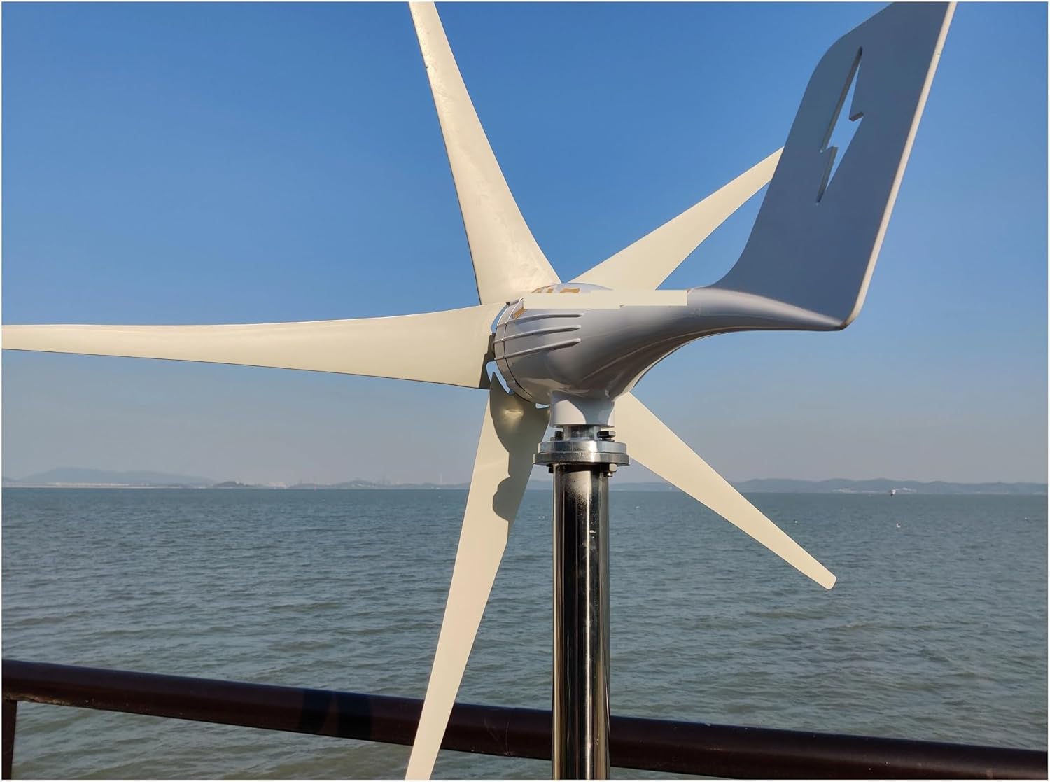 3000W Wind Turbine Generator Kit, Horizontal Wind Turbine Generator 12V 24V 48V Powerful Dynamo with MPPT Off Grid System Homeuse Windmill Industrial Energy(with MPPT Controller,24V)