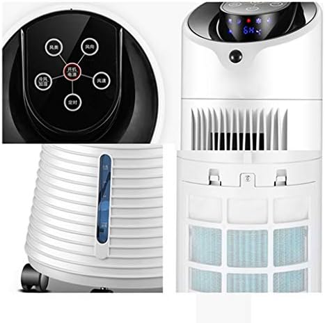 Portable Air Conditioner Fan Tower Airconditoner Conditioner Air Coolers Portable Whit Remote Control 3 Fan Speed Unit Quiet Humidifier Misting Fan For Home Office Bedroom