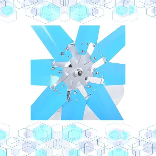 16000W Wind Turbine Kit - 8 Blades, 12V/24V/48V Off-Grid Power Generator for Boat, Caravan, Motorhome, Lighting, Shed, Log Cabin - Efficient Solar Wind Power Solution