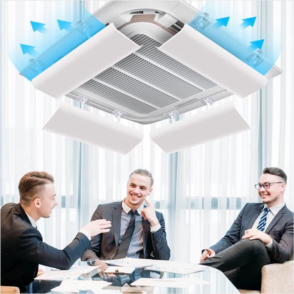 Central Air Conditioner Windshield Ceiling Air Conditioner Air Outlet Shielding Wind Deflector Anti-Straight Wind Hood