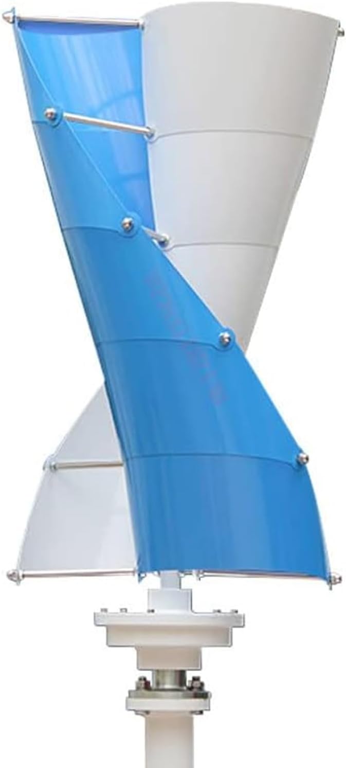 Wind Turbine Generator Kit Free Energy Windmill Vertical Axis Wind Turbine Generator Home Three Phase Generator Maglev Breeze Start(Size:400W,Color:12V)