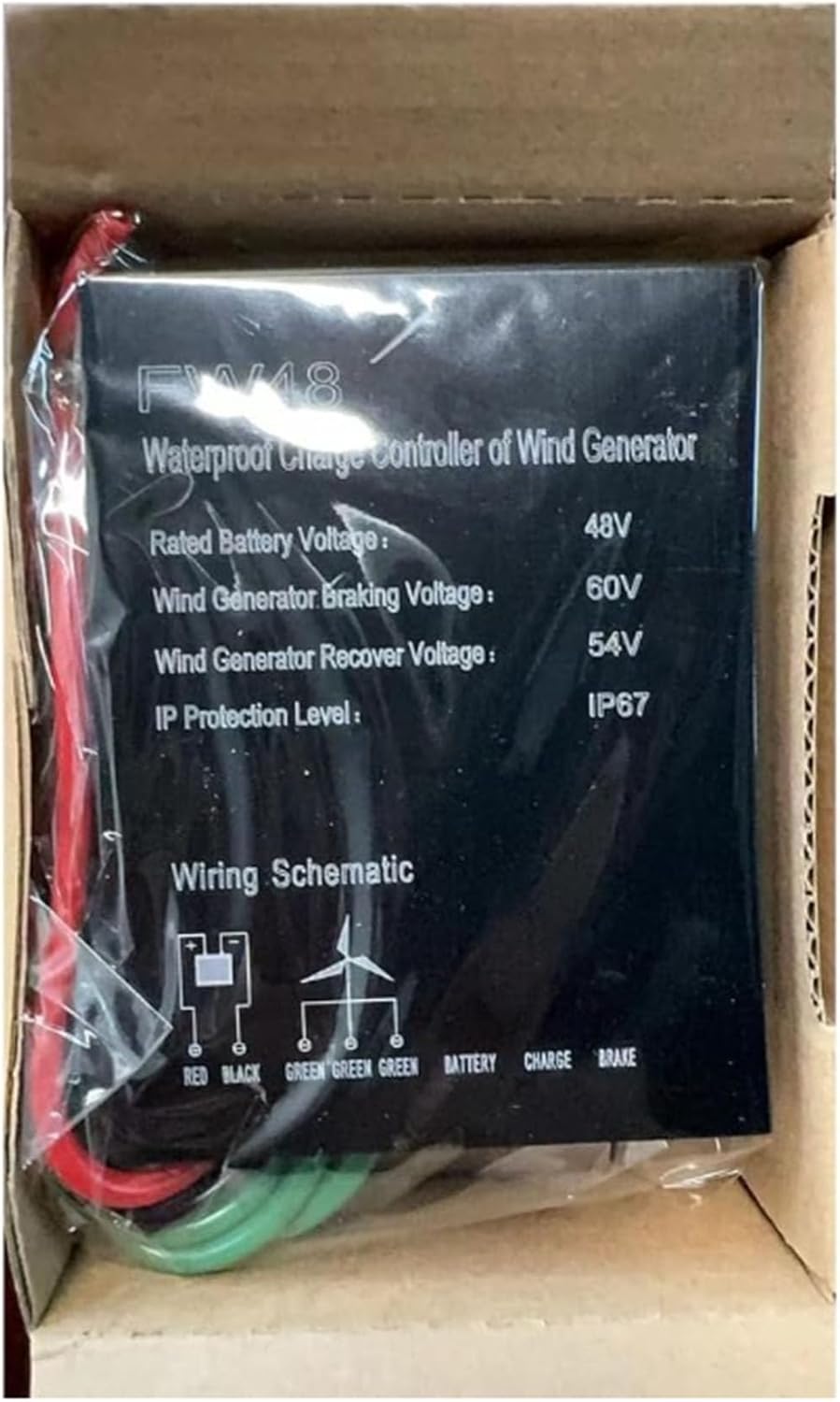 220v, 1200W-3600W Wind Turbine MPPT Charge Controller 12V 24V Auto 48V MPPT Wind Wind Controller for Solar Panels Or Wind Generator,220V