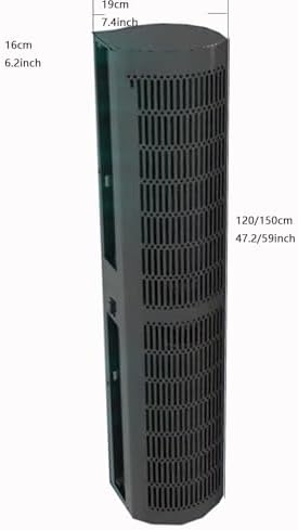 23-inch, 35-inch, 39-inch Black Commercial Thin Door Air Curtain Machine, High-Efficiency Energy-Saving Natural Wind(120cm(47.2inch))