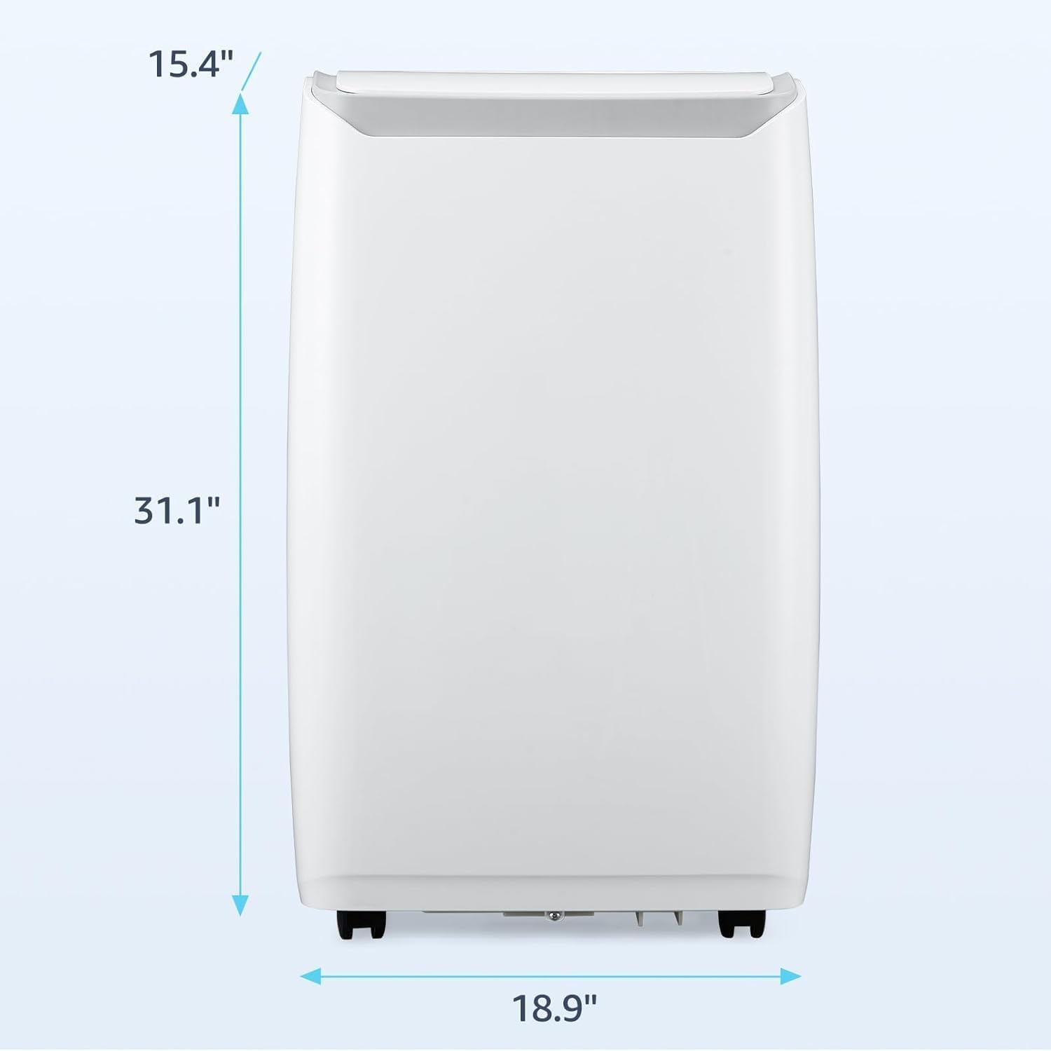 14000 BTU Portable Air Conditioner 3-IN-1 With Dehumidifier & Fan, Remote Control, Effective Humidity Reduction, Versatile Modes, Enhances Air Circulation, Cools Up to 750 Sq.Ft