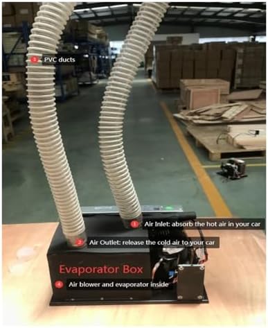 Air Conditionera, Micro DC Air Conditioner 24V, 700W Portable Cooling & Heating for Small Spaces, Electronics, Vehicles, R134A, Compact, Lightweight, High Efficiency