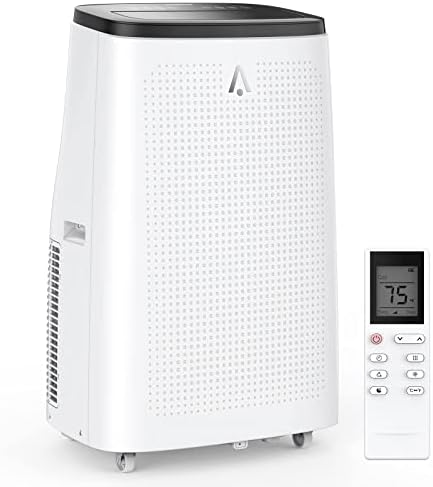 Portable Air Conditioners 14000 BTU 3-in-1 AC Unit with Fan & Dehumidifier, Cools up to 750 sq. ft. Air Cooler with Universal Casters, LED Display Full-Function, Remote Control, 24H Timer