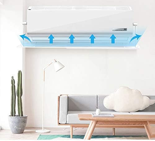 Air Conditioner Deflector Anti Direct Blowing, Universal Air Conditioner Cover, Lightweight Plastic Material, Retractable