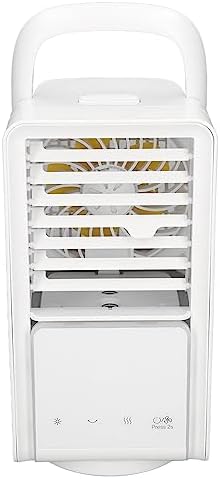 Air Conditioner USB Charging Mini Air Conditioner Portable Cooling Fan 700ml Water Tank Capacity Air Cooler for Bedroom Desk Camping