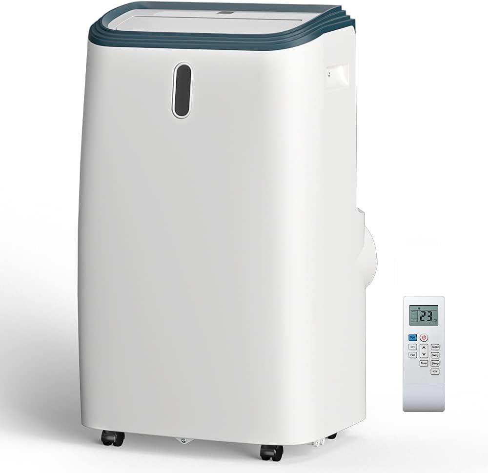 COWSAR 14000BTU Portable Air Conditioner for Room, 4-IN-1 Portable Air Conditioners Cooling Up to 500sq.ft Portable AC Unit 