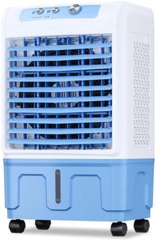 Portable Air Conditioner 20/30/40L Water Tank Air Cooler with Ice Packs 3-in-1 Evaporative Cooling Fan 120°Oscillation 36dB Energy Efficient 4 Wheels-Portable Air Cooler for Home Office