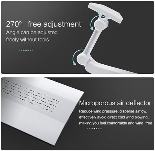 Air Conditioner Wind Deflector - Wall-Mounted Anti-Cold Wind Baffle, Thickened Telescopic Air Outlet Shield for Improved Comfort and Airflow