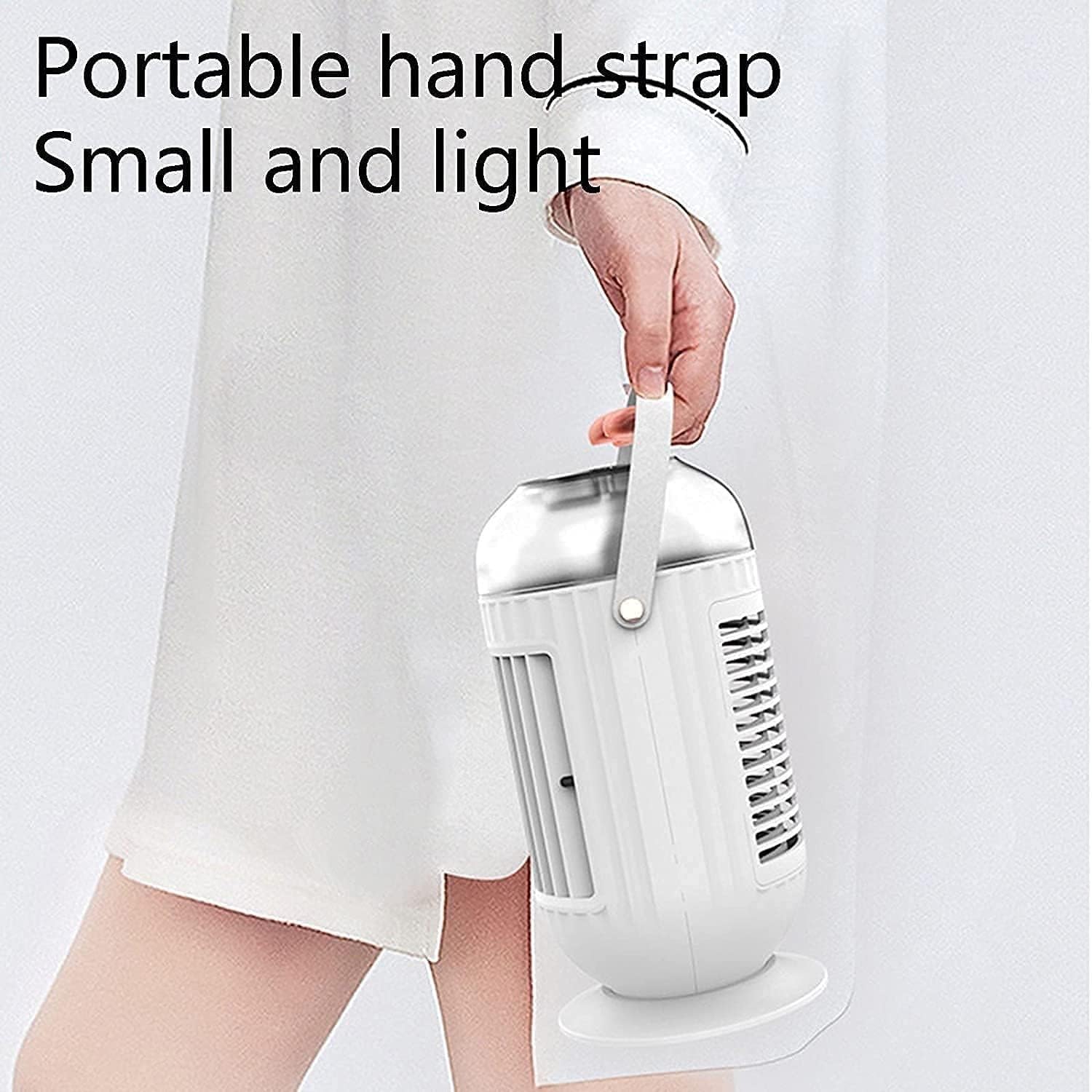 Mini Air Conditioner Fan, Portable Desktop Cooling Fan, Personal Table Air Conditioner Fan for Small Room Office Camping