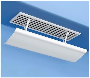 Air Conditioner Air Deflector Air Conditioner Vent Deflector, Adjustable Airflow Direction, Purifying Filter Cotton