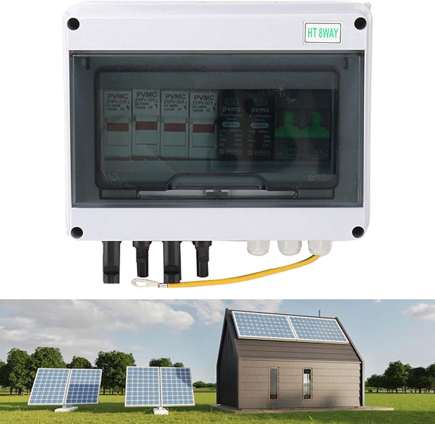 Solar Pv Combiner Box IP65 Waterproof Distribution Box for Energy Industry