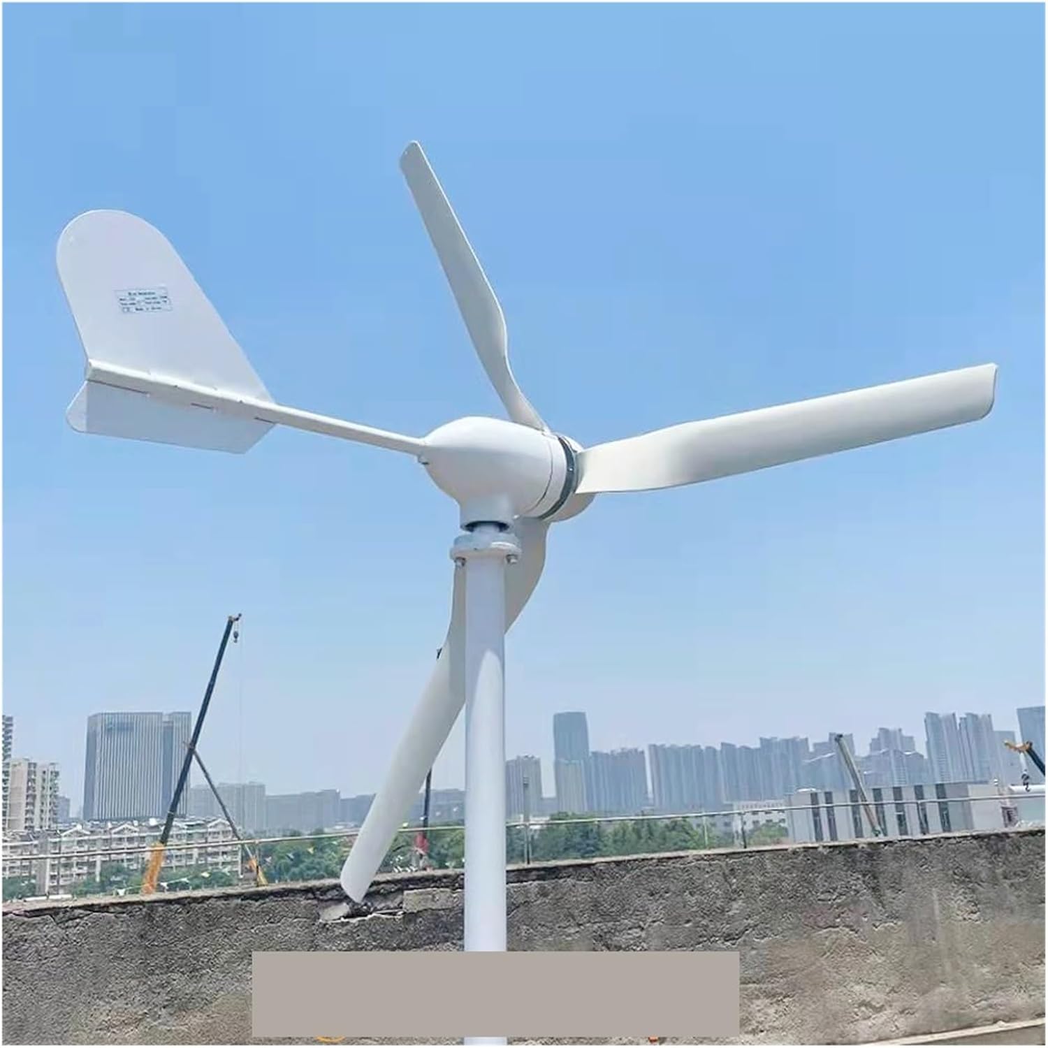 Wind Turbines, 20KW Horizontal Wind Power Turbine Generator for Home Farm Electric Alternator 24V 48V Windmill Three Phase AC(24V_20KW)