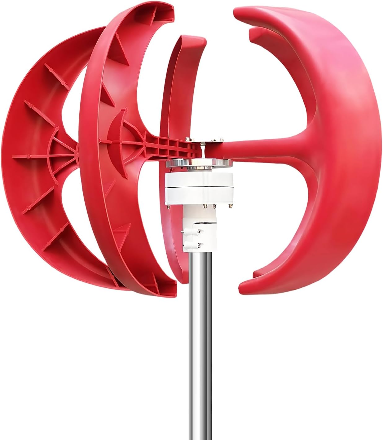12V Vertical Wind Turbine Generator - Efficient Wind Motor with Controller, Rust-Proof Nylon Fiber Blades for Boat RV Cabin Patio Off-Grid Use​