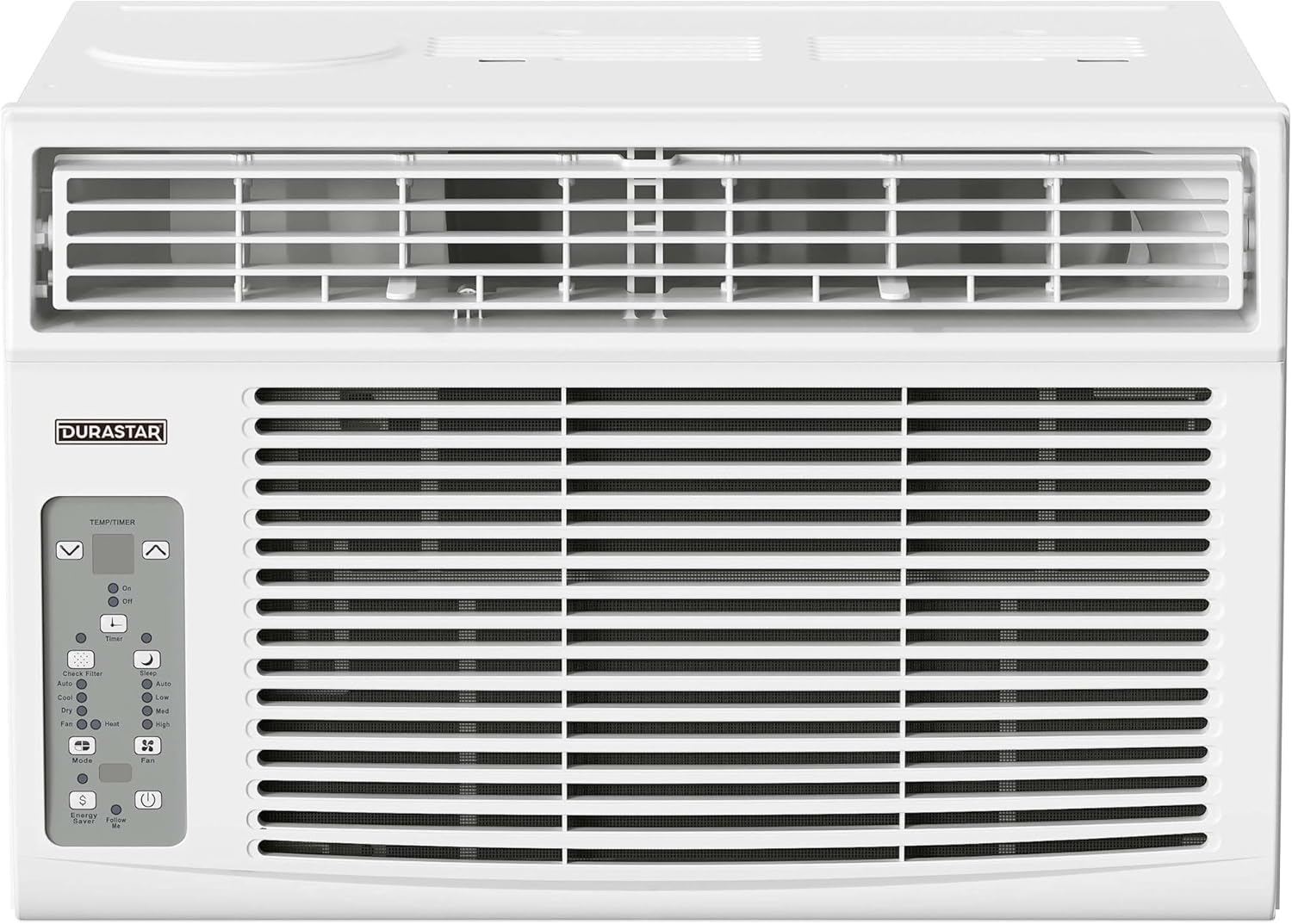 DRWHC081XNA1 8,000 BTU 115V Window Air Conditioner with 3500 BTU Supplemental Heating and Remote Control - White