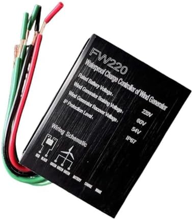 Portable Wind Turbine MPPT Charge Controller 10000W, IP68 Waterproof, 12V/24V/48V for Wind and Solar Generator, High Efficiency DC MPPT Power Regulator