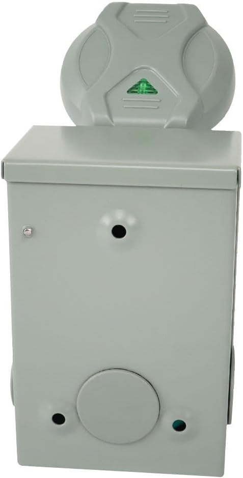 125/250V 50 Amp Generator Power Inlet Box SS2-50P 3 Prong Power Inlet Box