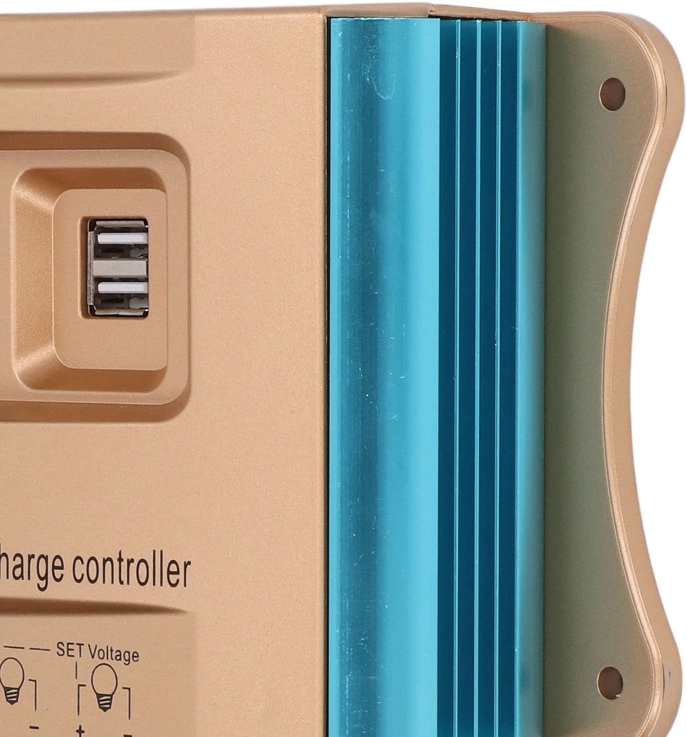 MPPT Solar Charge Controller Advanced Overcharge Protection Solar Panel Regulator for RV Home Systems 12V 24V 36V 48V 60V PC Material (100A)