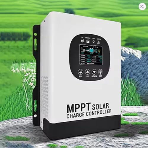 Kang 12000W MPPT Wind Solar Hybrid Charge Controller, 12V/24V/48V Regulator for Wind Turbine & Solar Panel Battery Charging System