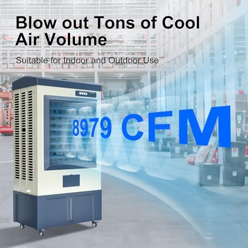 Uthfy 8979 CFM Swamp Cooler, 58