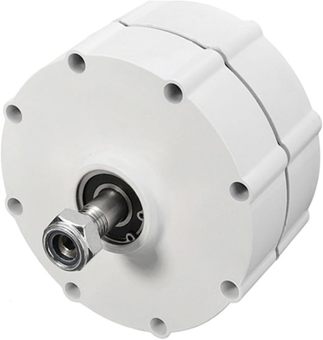 Wind Turbines, 5KW Electric nerator for Windmill Dynamo Water Win Turbine arless Permanent Magnet nerator 5000W 12V 24V 48V(with Base,Double Shaft_24V_5KW)