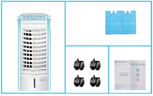 Portable Air Conditioner Fan Air Cooler, Portable Evaporative Air Conditioner Misting Humidifier Fan And Bladeless Noiseless Fan, For Office, Dorm, Room(Free Ice Tray)