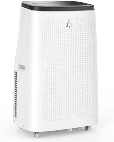 14000 Btu Portable Air Conditioners, 3 in 1 Portable AC with Cool, Dry, Fan, Room Air Conditioners with 52dB & 24H Timer, with Remote, for Bedroom, Rooms, Apartment