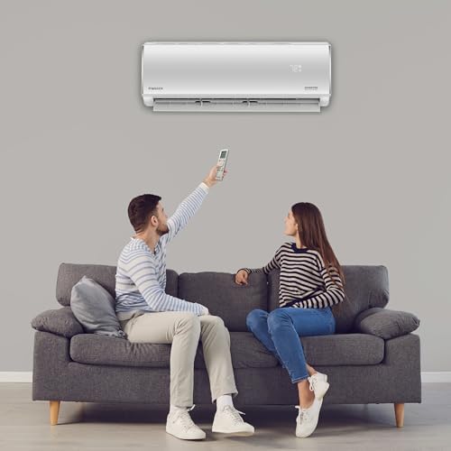 Diamante Essenza 35,000 BTU 17 SEER2 230V High-Wall Ductless Mini-Split Air Conditioner Inverter Heat Pump with 16 Ft. Kit
