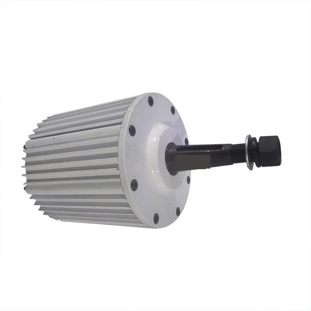 Wind Turbine, 10000W 20000W 30000W with Base Rare Earth Permanent Magnet Generator 24V 48V for DIY Horizontal Wind Turbine Generator(with Base,48V_10000W)