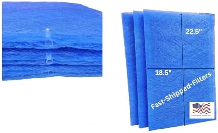 Fast-Shipped-Filters 3 Pack 20x25 Replacement Filter Pads Designed to Fit with Captura Air Cleaner 20x25 Refill CPF-P6100-2025