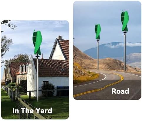 4KW Wind Turbine Generator Kit – 12V/24V/48V Off-Grid Maglev System, Noiseless & Efficient, Hybrid MPPT Charge Controller, Ideal Low-Wind Renewable Energy Solution (48V)