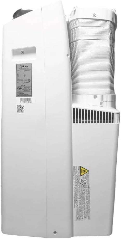 Midea 12,000 BTU DUO Portable Air Conditioner with MShield MAP14AS1TWT-C (Renewed)