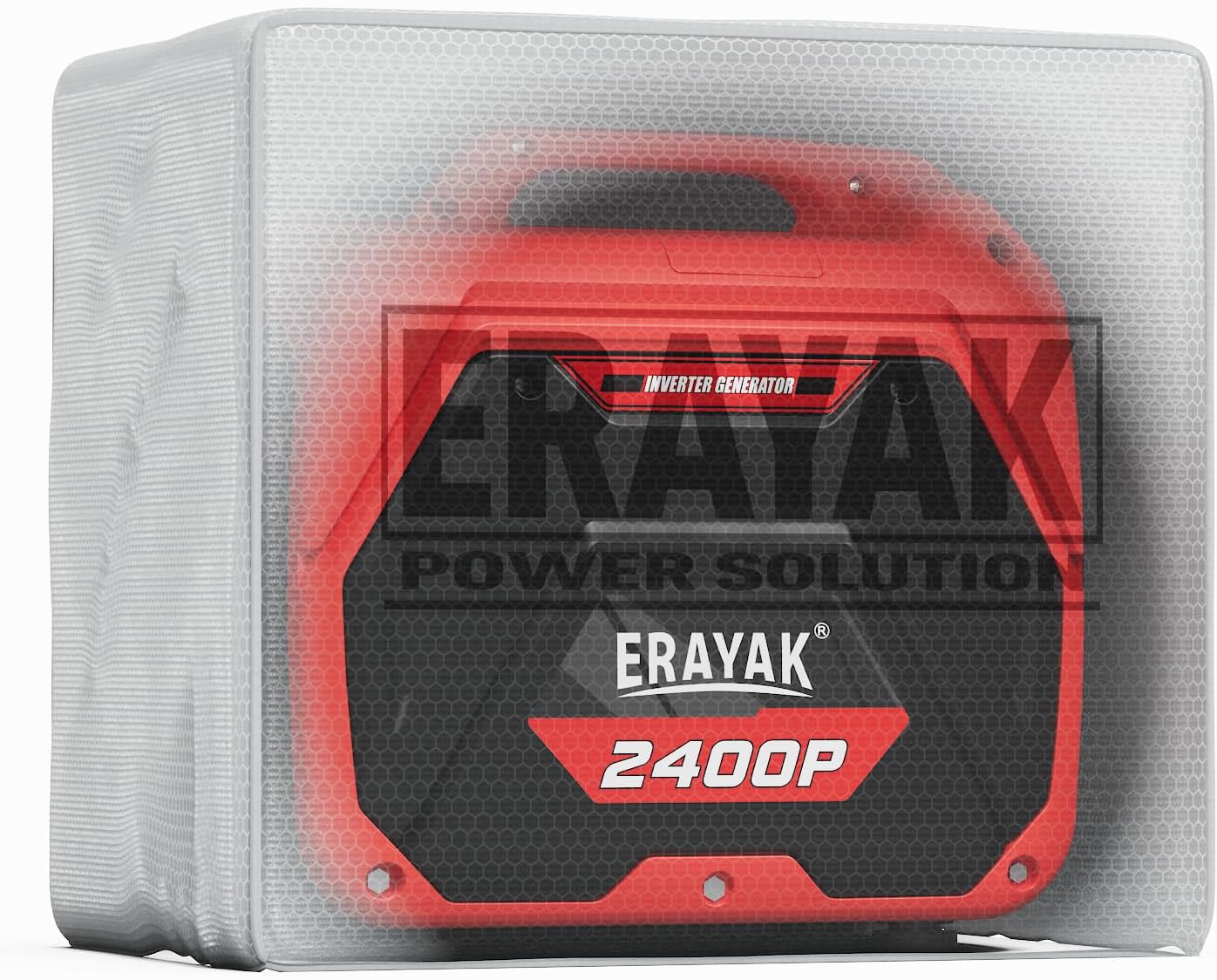 Complete Power and Protection: ERAYAK 2400W Generator & Weather-Resistant Cover