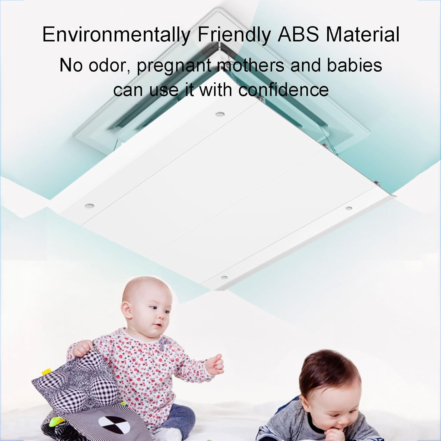 Air Conditioner Deflector Air Vent Deflector Air Deflector Outlet,Cooled Baffle Wind Direction Telescopic for Home