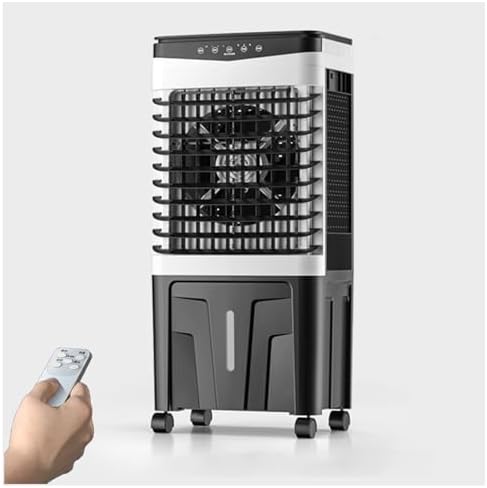 Portable Air Conditioner,7.5H Timing Function Evaporative Air Cooler,Three Adjustable Wind Speeds,refrigeration Small Air Cooler,for Garage, Factory, Supermarket, Household(Color:Touch screen version)