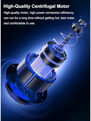 Commercial Evaporative Air Cooler Fan, Industry Humidifier, 3 in 1 Air Conditioner, Industry Air Cooler with Universal Wheel, 55L Large Water Tank, 3 Gear Adjustment