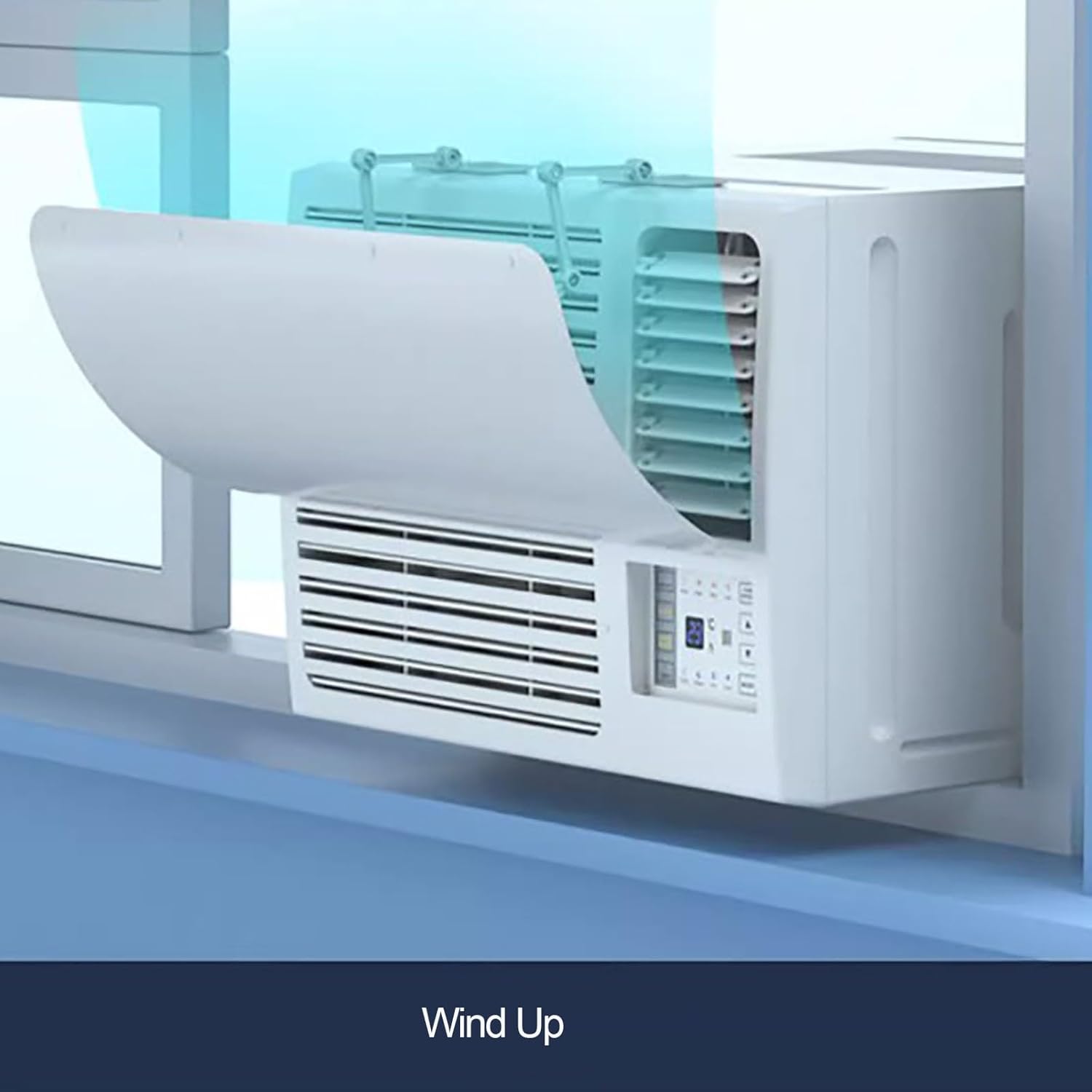 Window Air Conditioner Deflector,window Air Conditioner Side Panels,Prevent Direct Blowing Of Cold Air, Croppable.